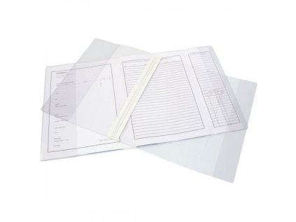 obal na zdravotni zaznam kartu pvc ciry 50x30 5 cm 0 14 mic