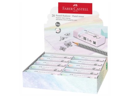 guma faber castell bezprasna 4 barvy