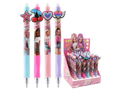 pero gelove gumovaci junior honey girl 0 5 mm modra napln