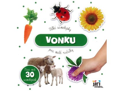 samolepkova knizka venku velke samolepky pro male rucicky