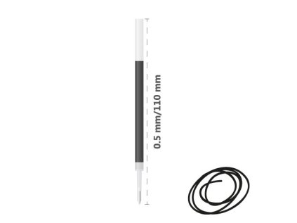 napln gelova g 7i hrot 0 7 mm cerna