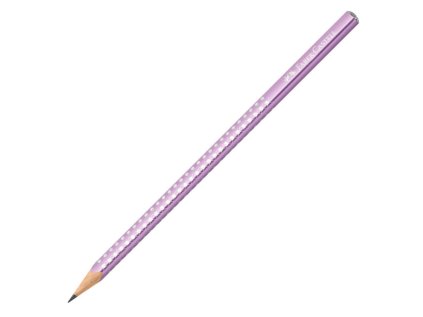 tuzka faber castell sparkle metallic fialova