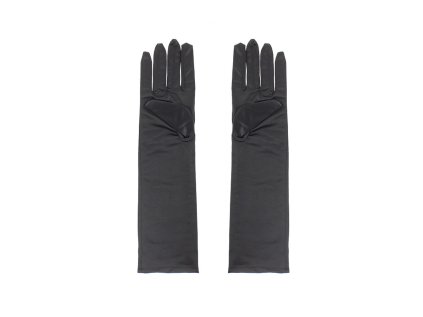 vecerni rukavice dlouhe cerne
