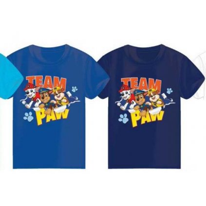 Setino Tričko Tlapková Patrola Paw Patrol krátký rukáv > varianta 643 - modré