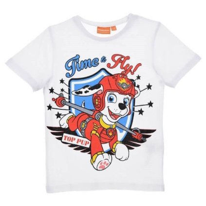 Tričko Tlapková Patrola Paw Patrol krátký rukáv > varianta 1392 bílé > vel. 98