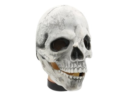 latexova maska lebka