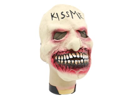 latexova maska kiss me