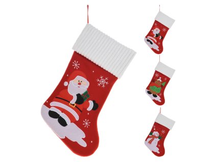 vanocni puncocha s uchem 46 cm 3 motivy cena 1ks