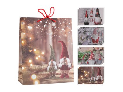 vanocni darkova taska se skritkem velka 4 motivy