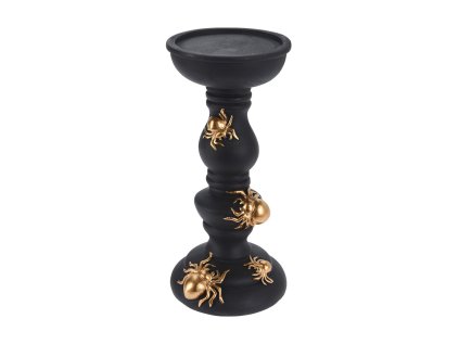svicen cerny se zlatymi pavouky 205 mm