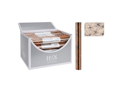 latka organza 28x300 cm dekorace s pavouky halloween