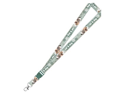 privesek na klice s karabinou junior s8 kocka a pes