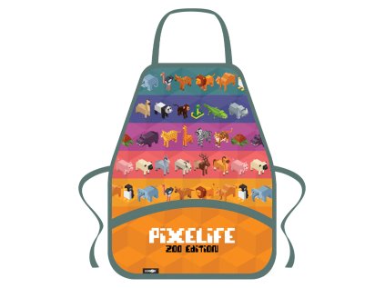umelecka zastera junior s8 pixelife zoo edition