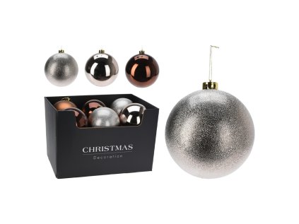 vanocni koule 140 mm jantarova mix cena je za 1 ks