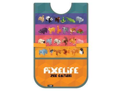 detska zastera ponco junior s8 pixelife zoo edition