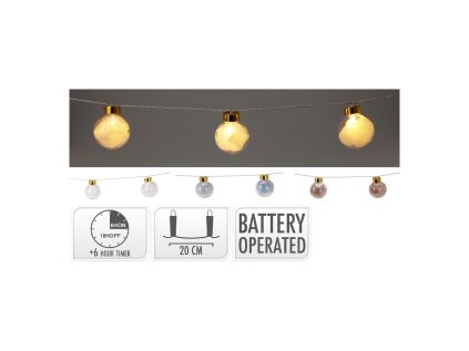 svetelna retez led lampicky s casovacem 3 varianty