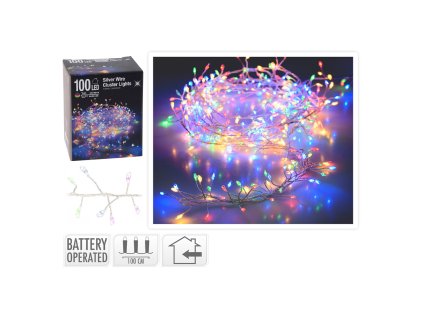 svitici retez 100 mikrodiod barevny delka 1 m