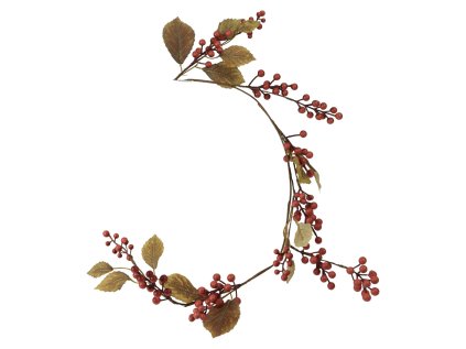 aleluja s cervenymi bobulemi a listy 100 cm