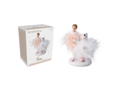 ledni medved s andelem 12 cm