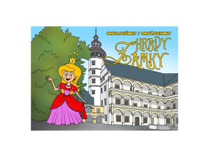 omalovanka a4 podle cisel hrady a zamky