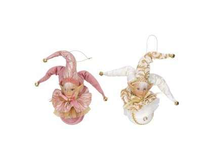 figurka skritka divka k zaveseni 28 cm 2 barvy