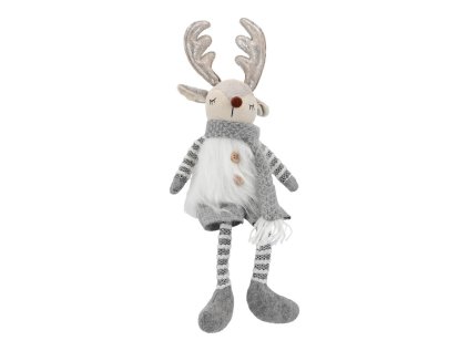 postava soba s visicima nohama 39 cm v sede barve