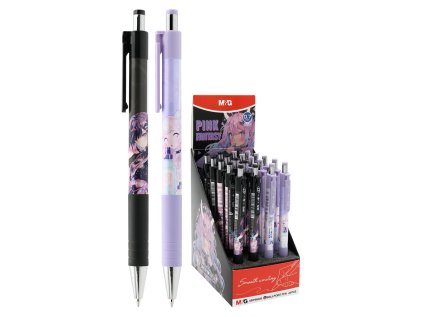 pero kulickove m g pink fantasy 0 7 mm 2 dizajny modra napln