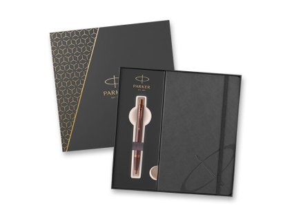 pero kulickove parker im monochrome burgundy sedy zapisnik