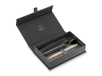 pero kulickove parker im premium warm grey gt cerne pouzdro