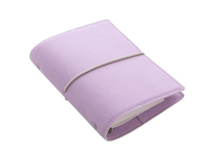 diar filofax domino soft pastelove fialovy kapesni