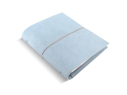 diar filofax a5 domino soft pastelovo modry