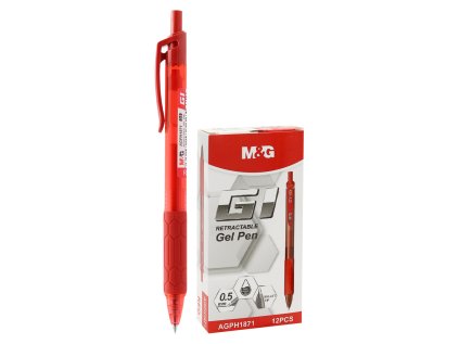 gelove pero m g g1 0 5 mm cervena napln