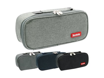 pouzdro na psaci potreby yescholar s rukojeti prazdne mix 4 barev