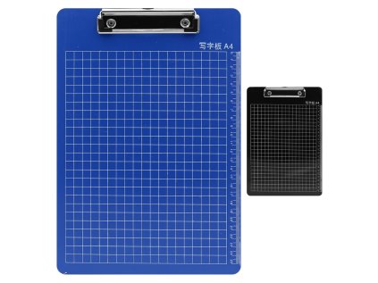 psaci podlozka s klipem a mrizkou z pvc a4 mix barev