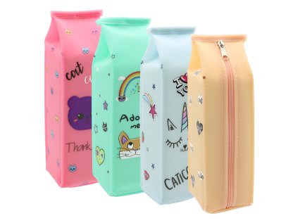 pu pouzdro na pera prazdne mix 4 barev caticorn avocado