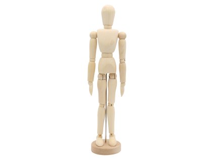 drevena figurina muzska postava 12 30 cm