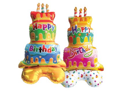 narozeninovy balonek 120 cm mix barev