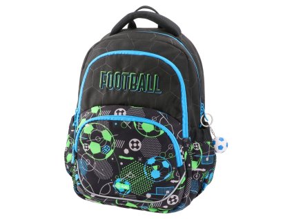 skolni batoh etron neon football