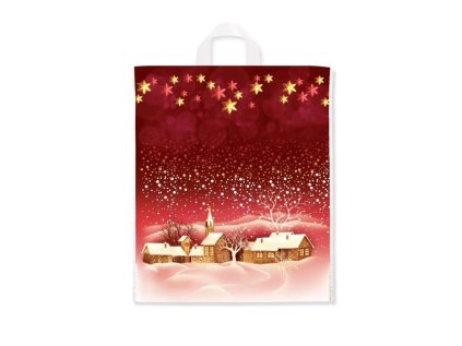 taska pe igelitova s usima 40x46 cm ruzne motivy potisku