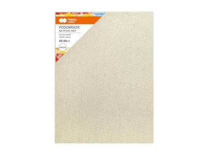 malirske platno happy color 30x40 cm mdf 4 mm prirodni