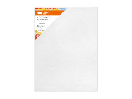malirske platno happy color 30x40 cm mdf 4 mm bile