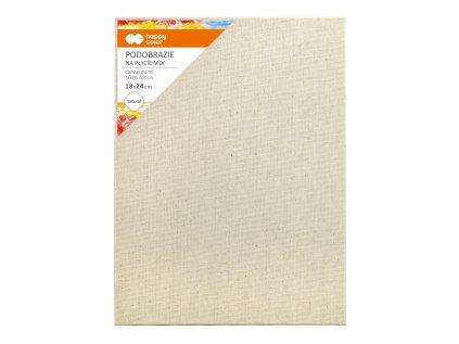 malirske platno happy color 18x24 cm mdf 4 mm prirodni