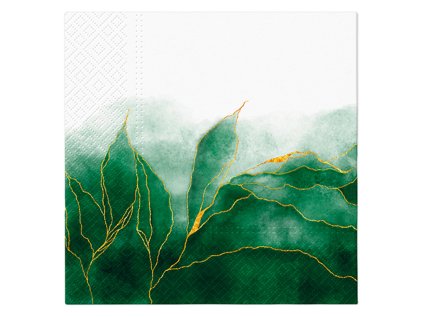 ubrousky paw l 33x33cm green dream