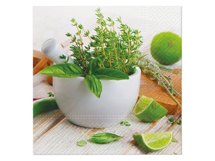 ubrousky paw l 33x33cm kitchen herbs