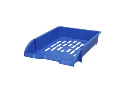 ulozna zasuvka z perforovaneho pp a4 modra