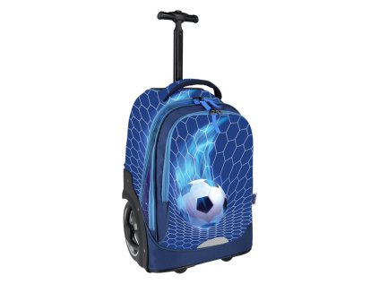 skolni batoh na koleckach spirit trolley football champion 01