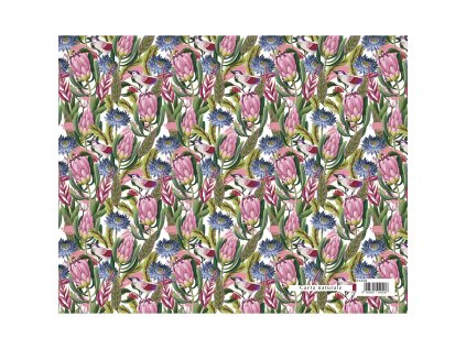 darkovy balici papir florentia 70x100 cm lucni kvetiny