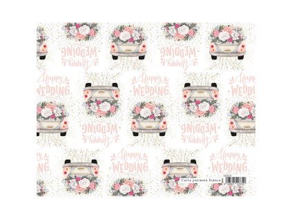 darkovy balici papir matrimonio 70x100 cm vesela svatba