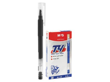 gelove pero m g t4 0 5 mm velkoobjemova cierna napln delka zapisu az 2000 m