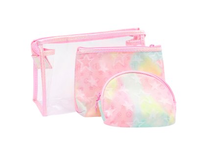 kosmeticka taska sada 3 v 1 mix 4 barev 1 sada